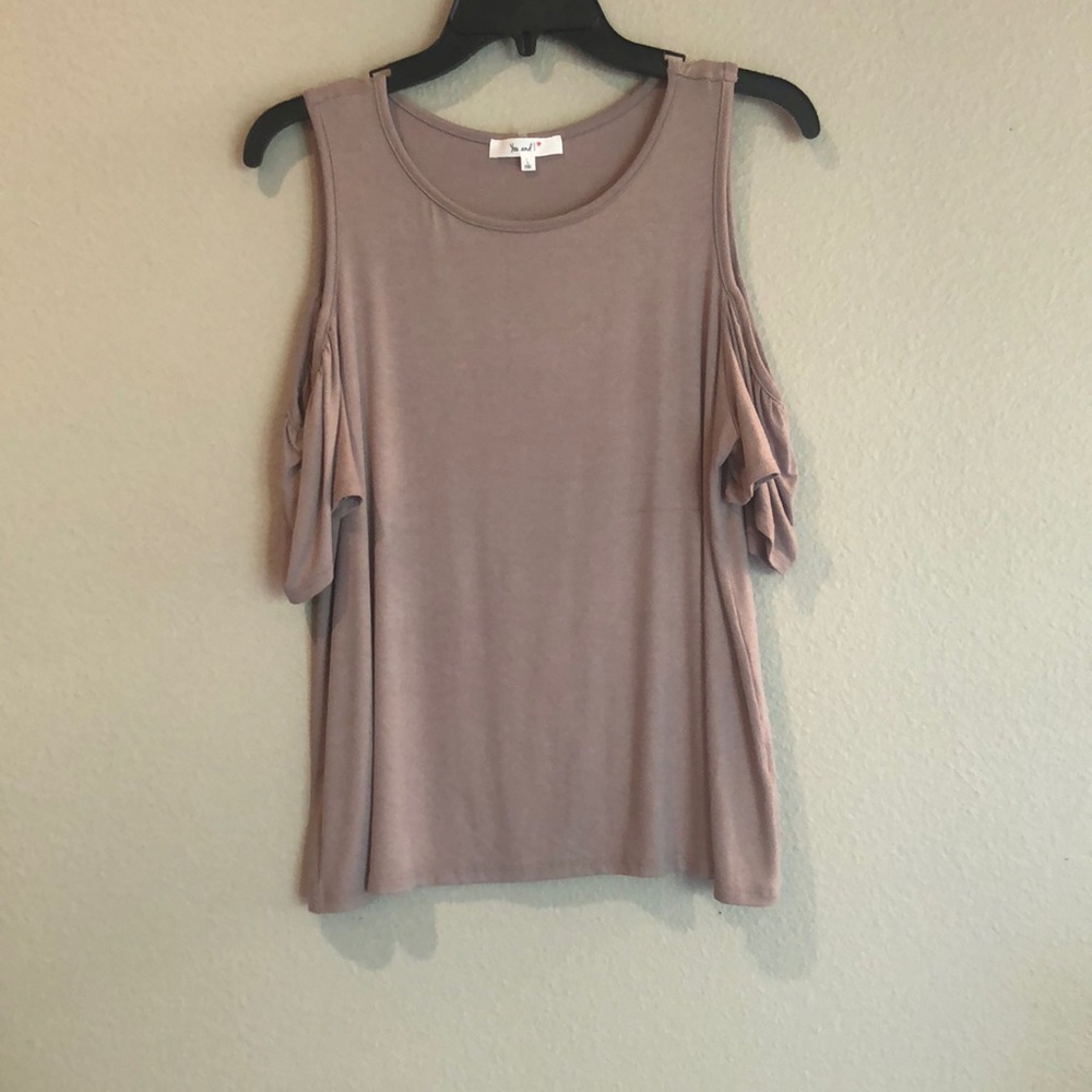 Tan blouse